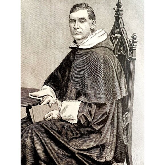 Lectures Sermons Rev T.N. Burke 1877 Dominican Priest Victorian HC Proude HBS - Picture 5 of 10